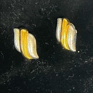Silver and Gold Fashion Earrings